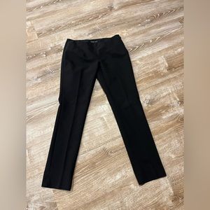 black tailored pant